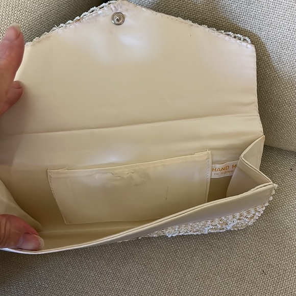 Vintage beaded envelope clutch - Picture 3 of 6